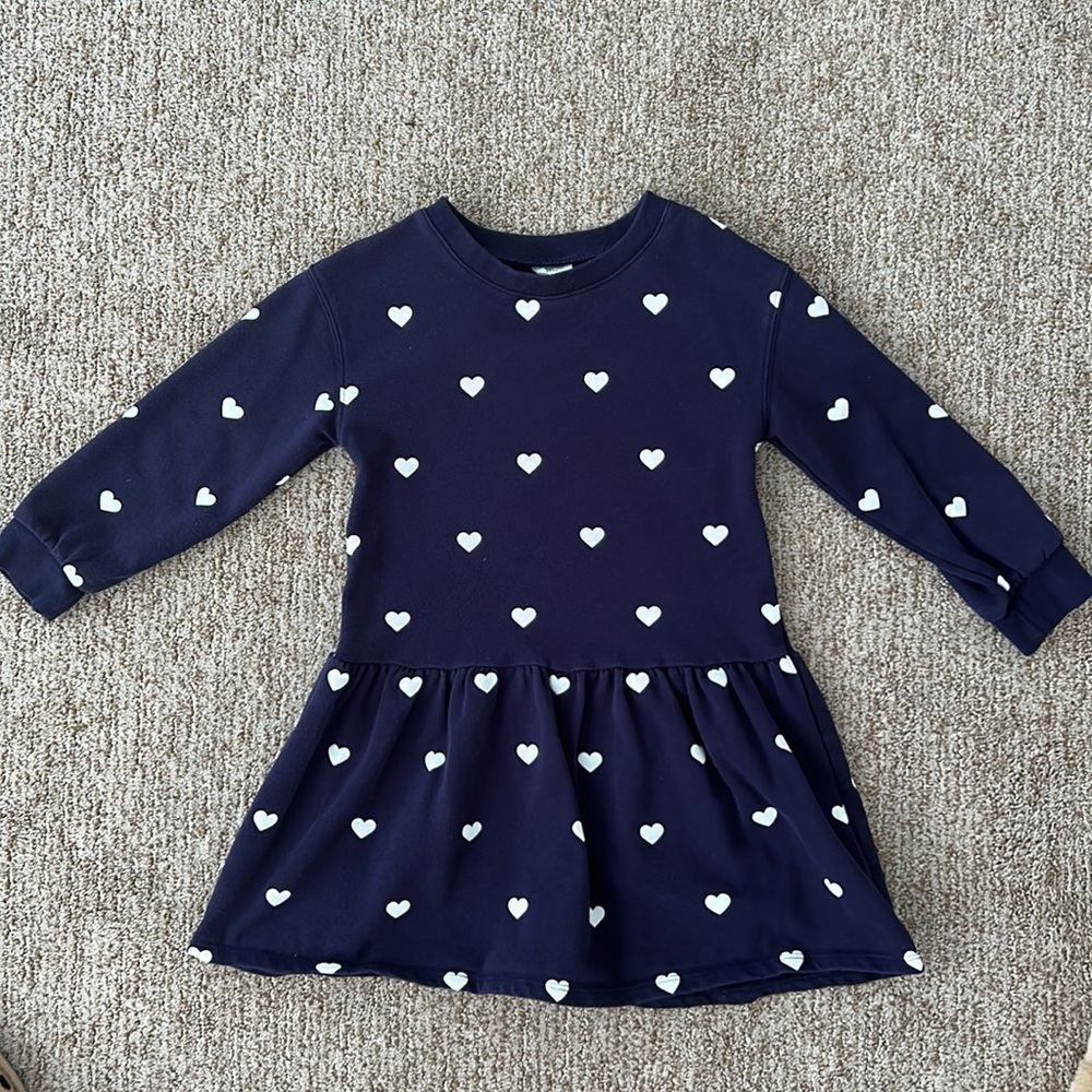GAP Heart Drop Waist Cotton Dress🤍